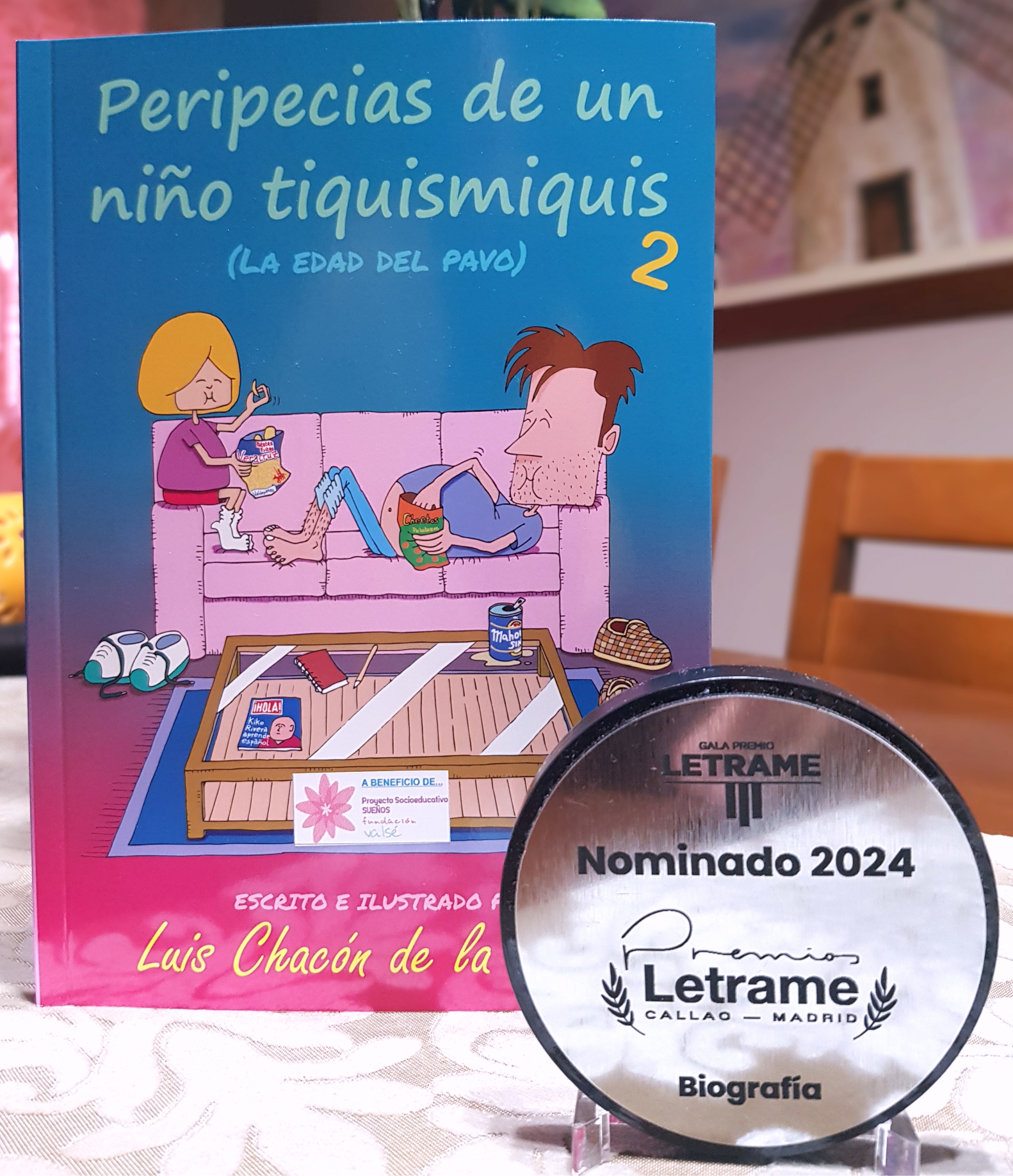 FINALISTA EN LOS PREMIOS LETRAME 2024