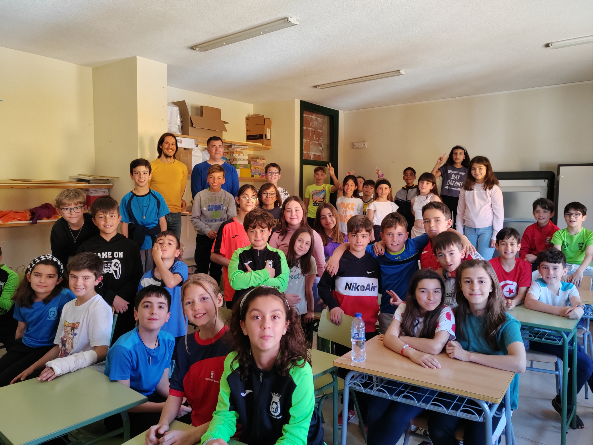 ENCUENTRO CON 4º Y 5º DE PRIMARIA DEL CP MANUEL CLEMENTE, EN MORAL DE CALATRAVA (Abr-2024)