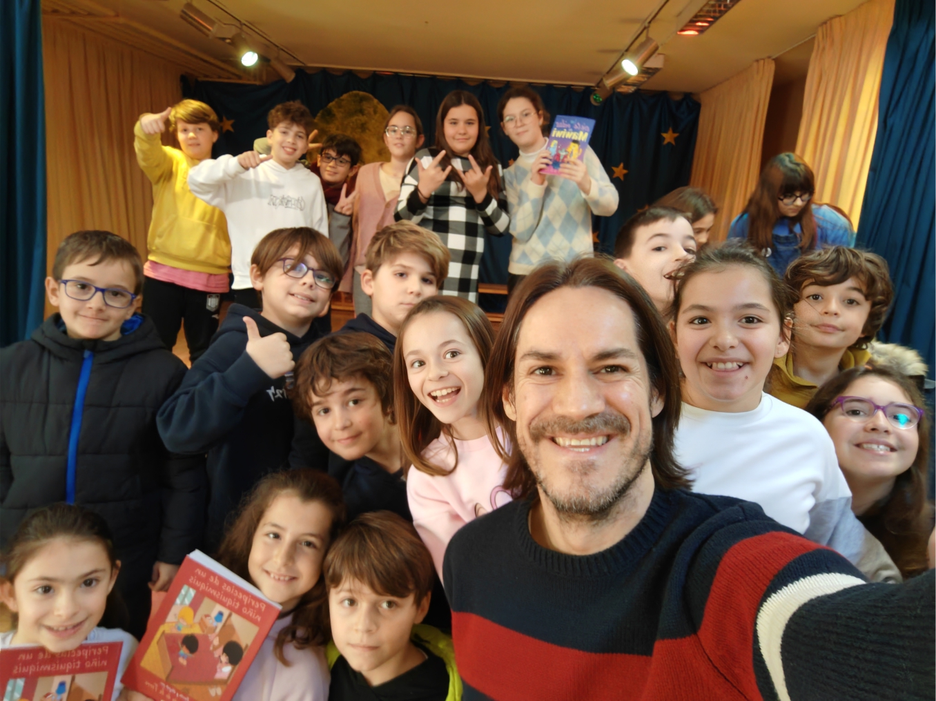 VISITA AL CLUB DE LECTURA DEL CP EL LUCERO (En-2024).