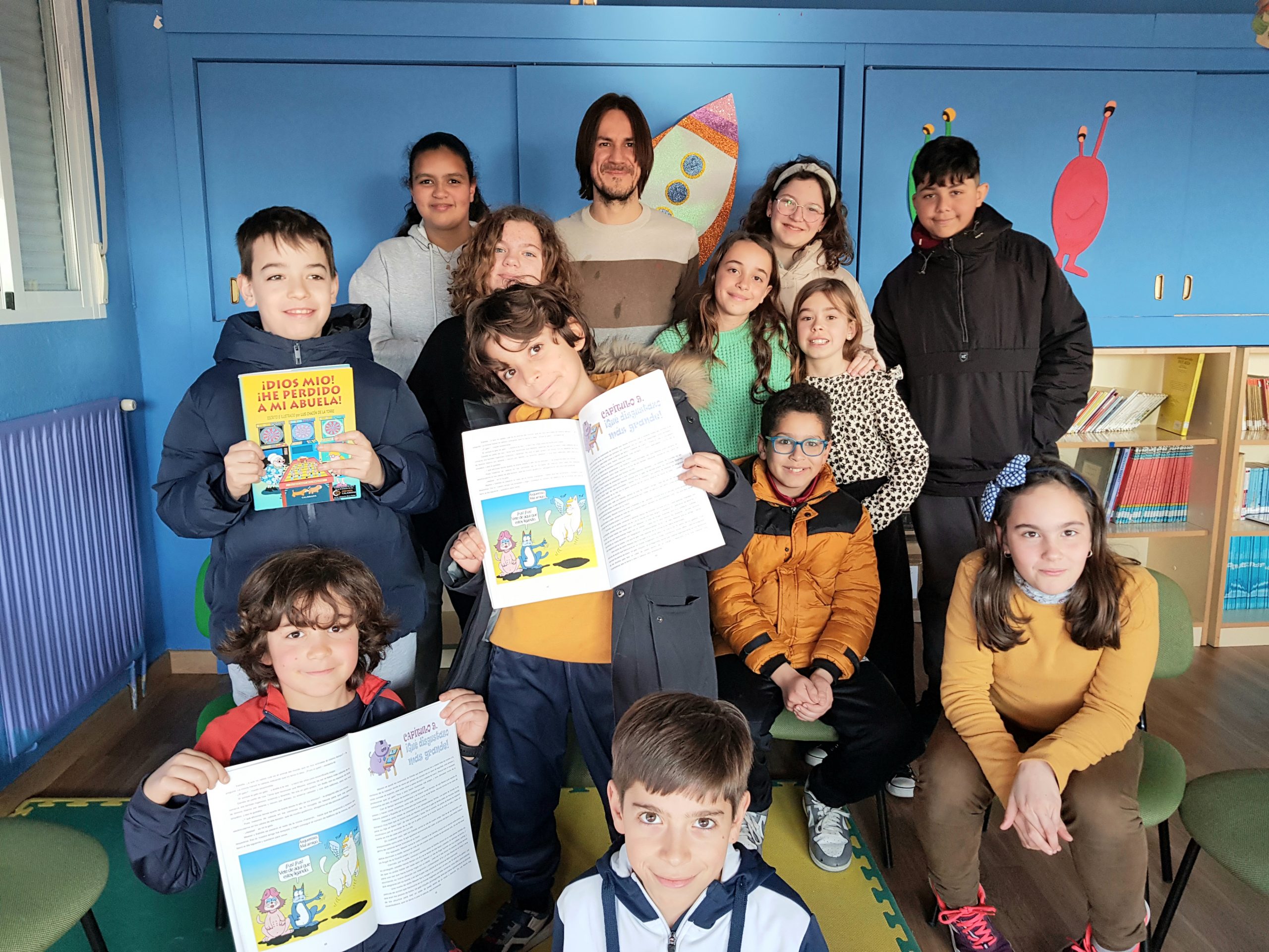 ENCUENTRO CON EL CLUB DE LECTURA DEL CP «EL LUCERO» (Marzo-2023).