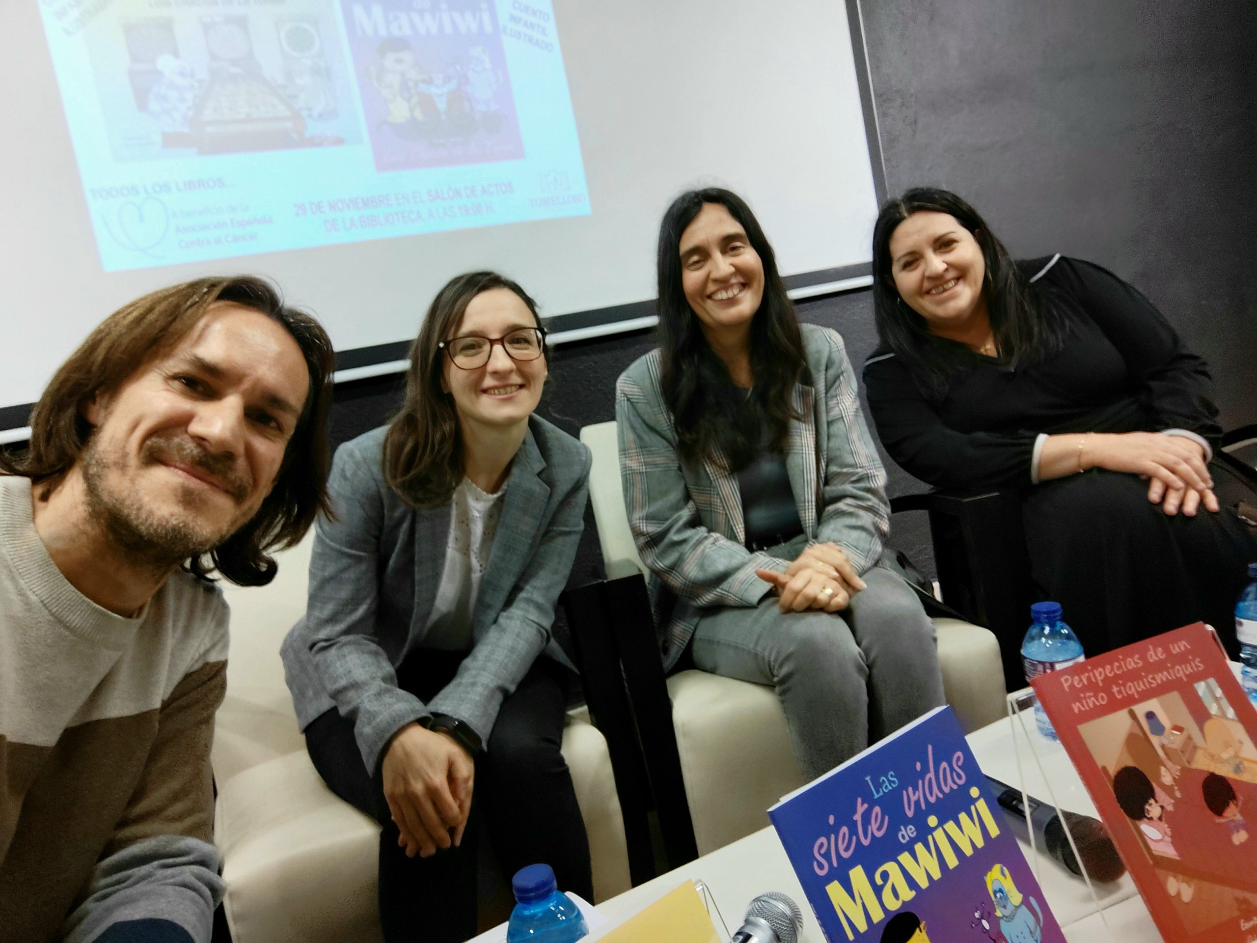 PRESENTACIÓN EN TOMELLOSO A FAVOR DE LA AECC LOCAL (Dcb-2023).