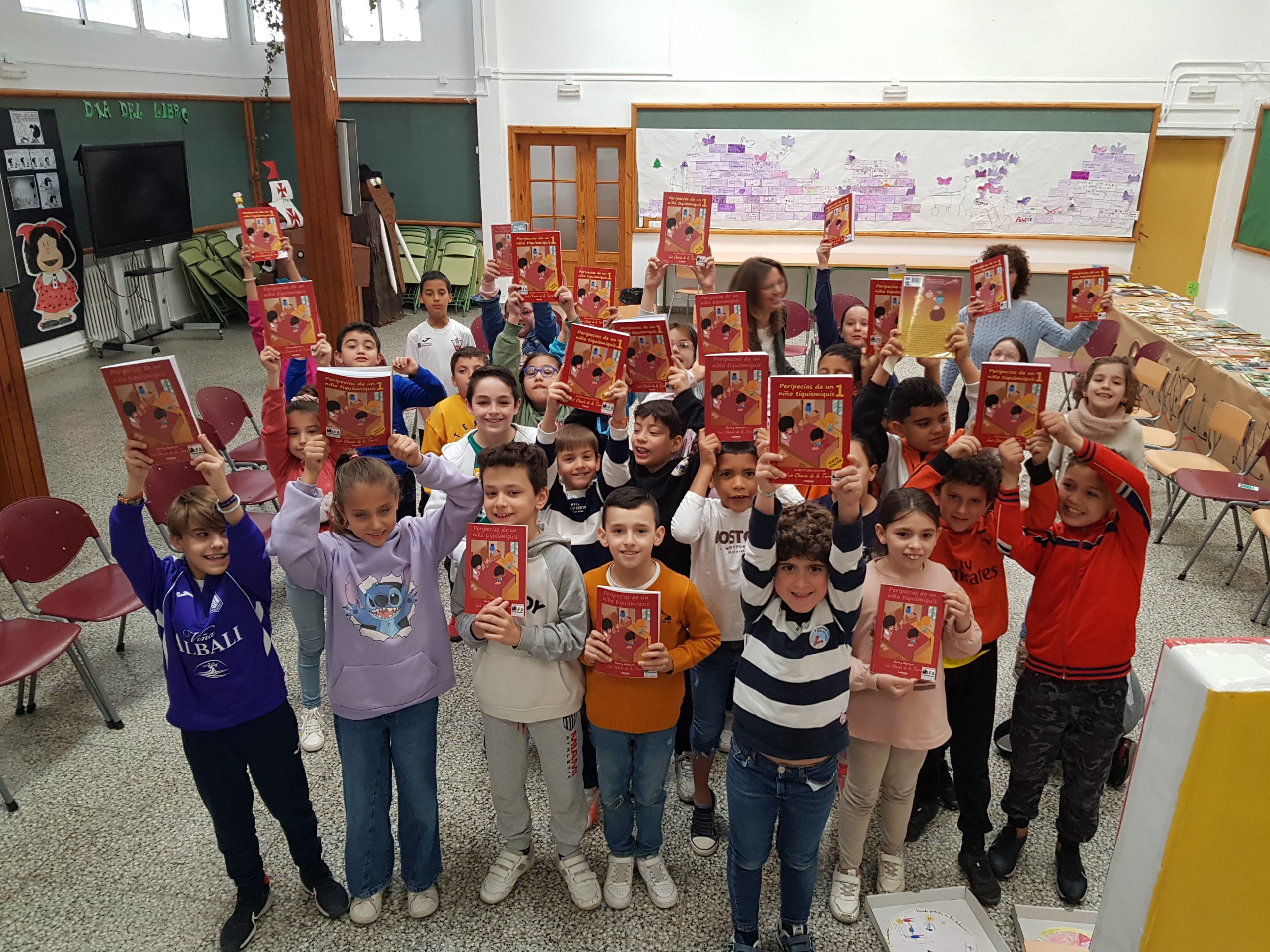 ENCUENTRO CON 3º DE PRIMARIA EN EL CP JESÚS BAEZA DE VALDEPEÑAS (Abr-2024)