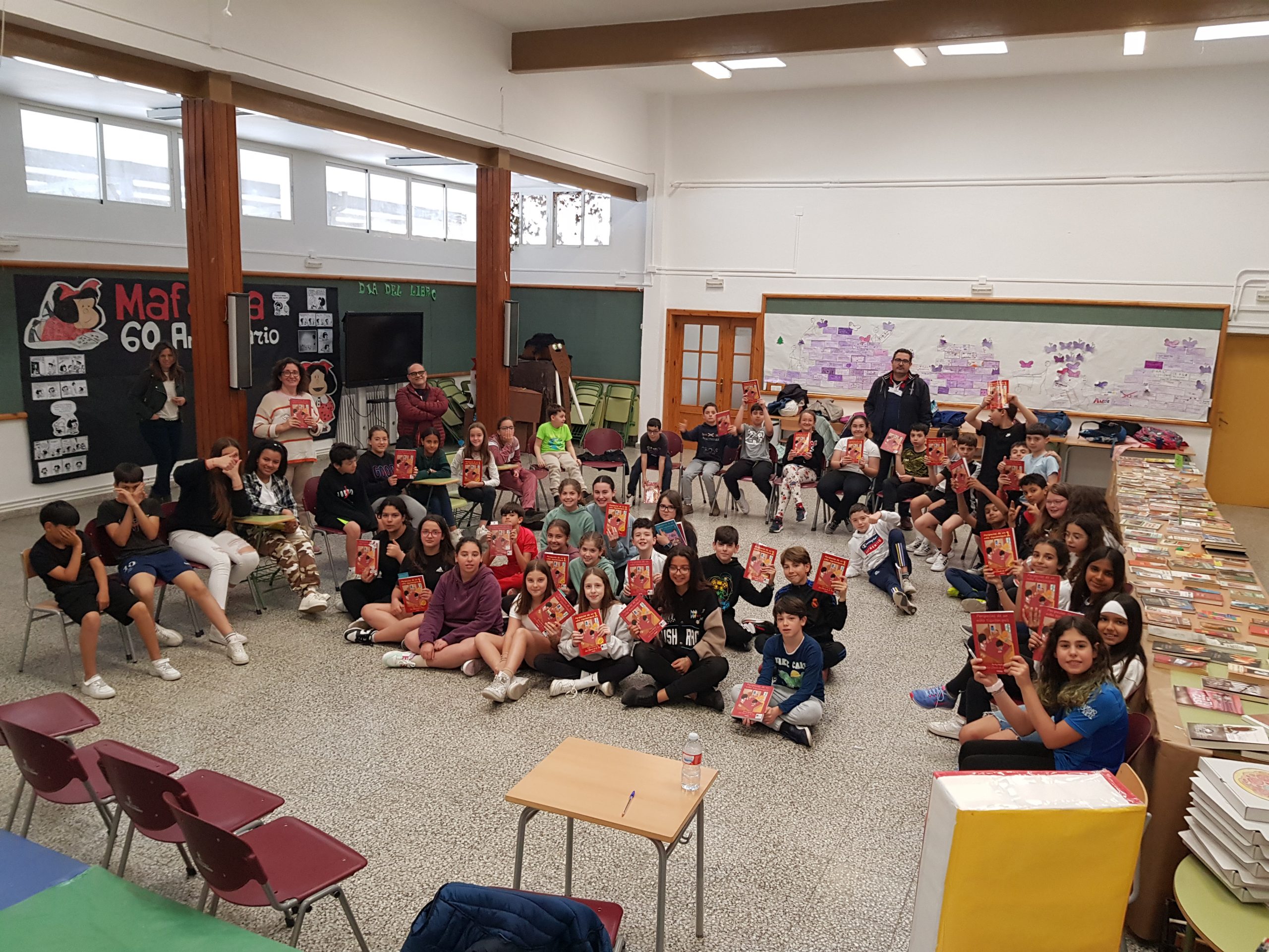ENCUENTRO CON 6º DE PRIMARIA EN EL CP JESÚS BAEZA DE VALDEPEÑAS (Abr-2024)