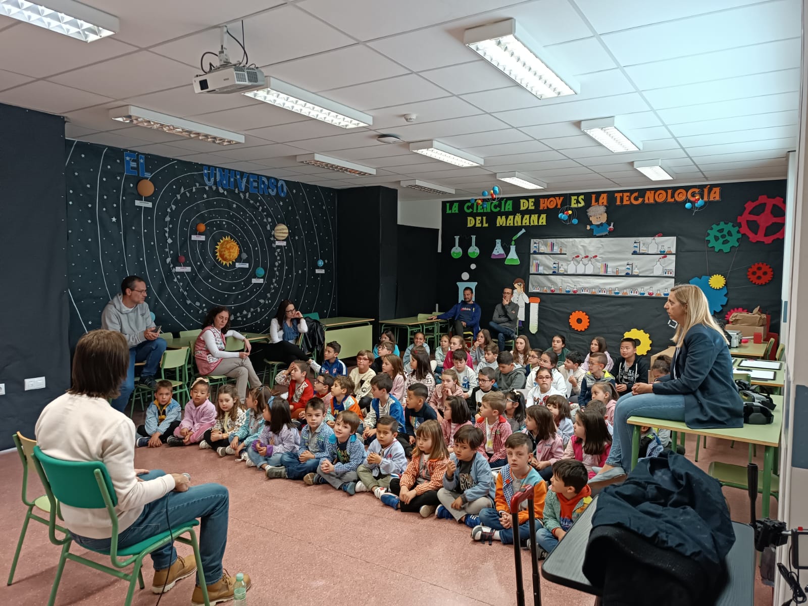 VISITA AL CP LA MOHEDA, de La Solana, POR «PERIPECIAS 1» (Abr-2023).