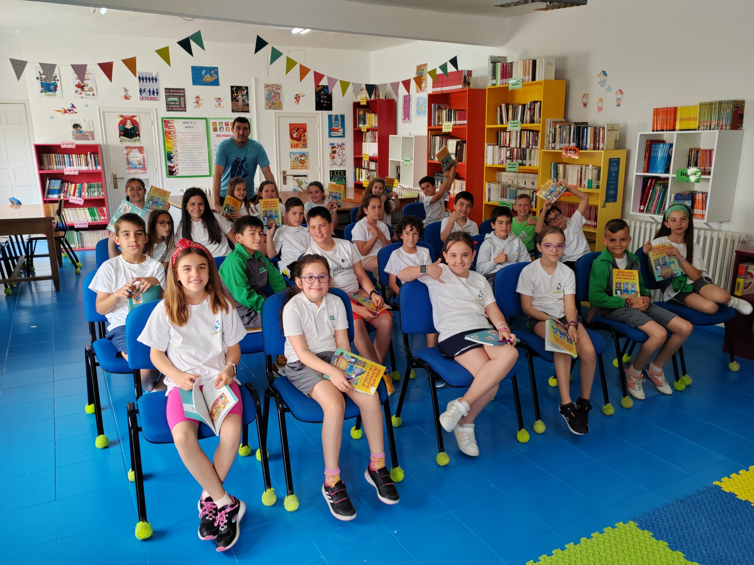 VISITA A «LAS SALESIANAS» CON MOTIVO DE «¡DIOS MÍO HE PERDIDO A MI ABUELA!» (Abr-2023).