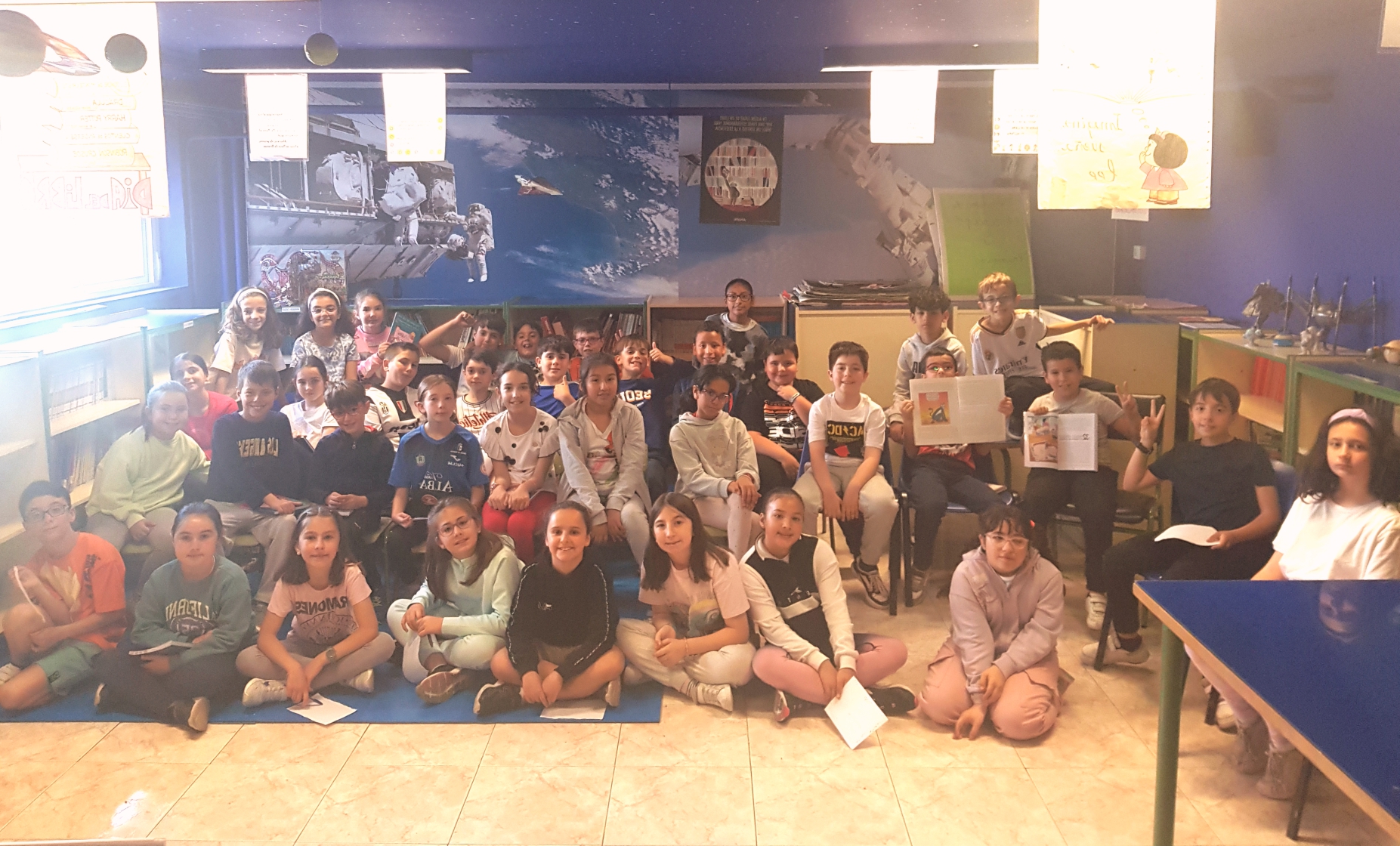 VISITA «TIQUISMIQUIS» AL CP LUIS PALACIOS, CON 4º DE PRIMARIA (Abr-2024).